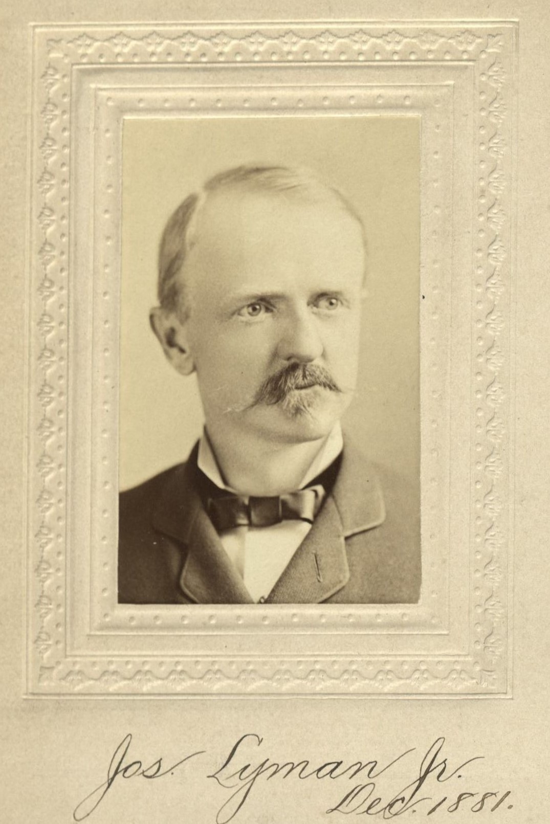 Member portrait of Joseph Lyman